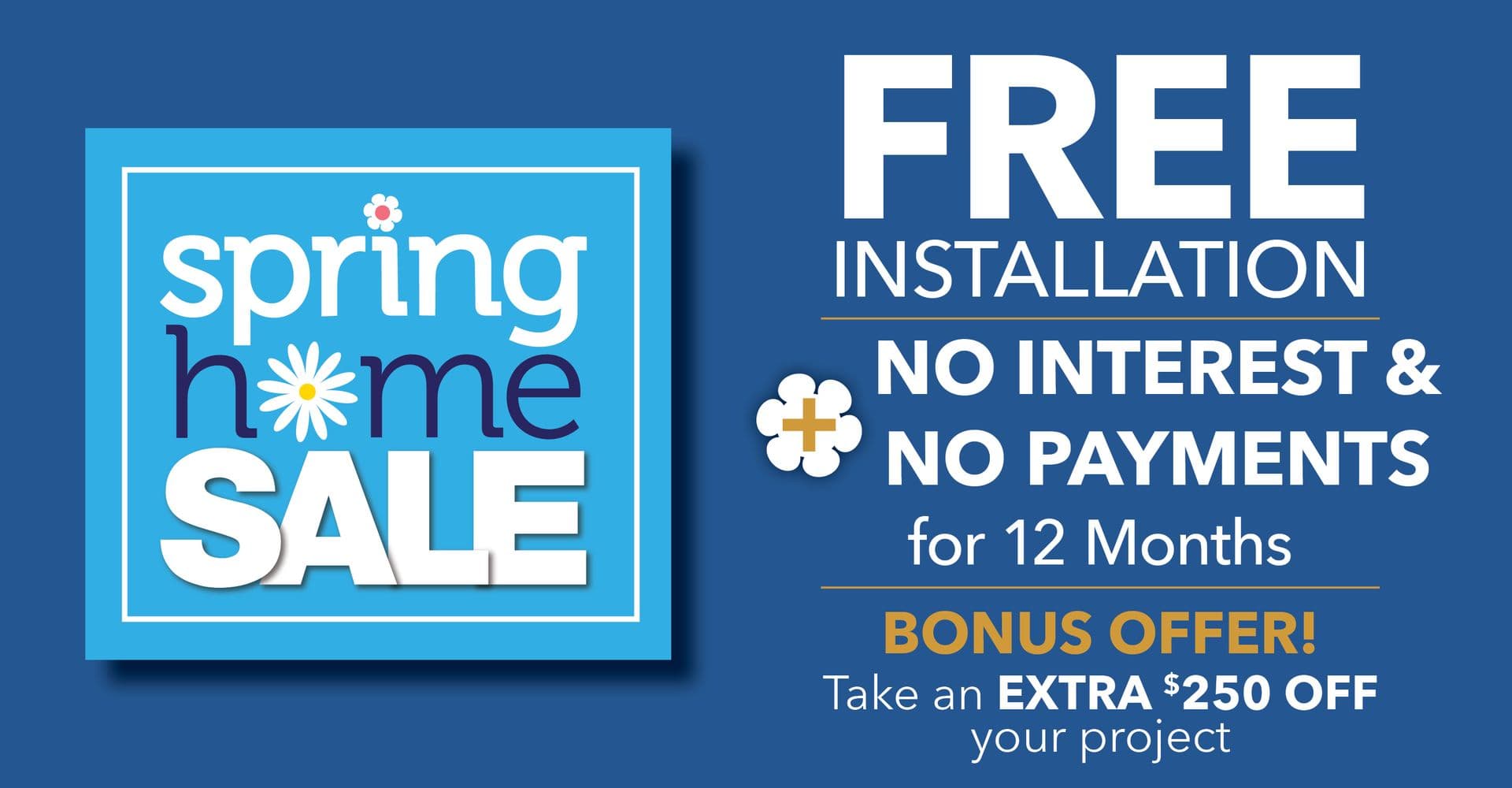 Spring Home Sale