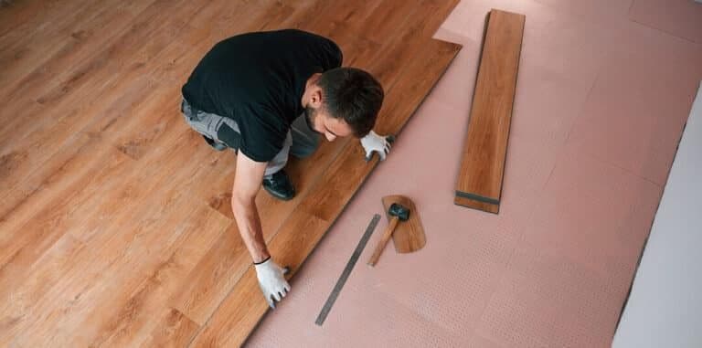 floor laying